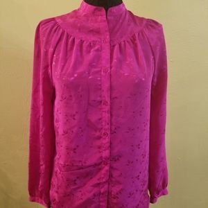 Vintage unique pink top